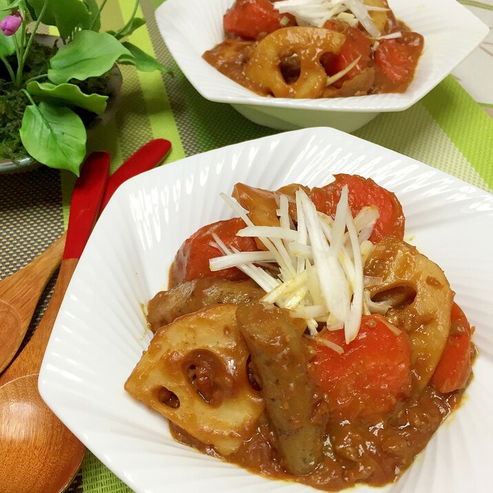 根菜がいいね♪蓮根と牛蒡の★そぼろカレー